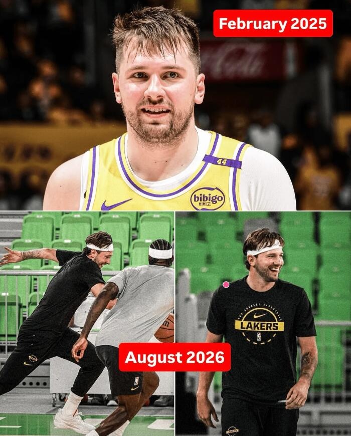 瘦了一大圈！ESPN晒东契奇今昔对比照片：MVP赛季要来了？