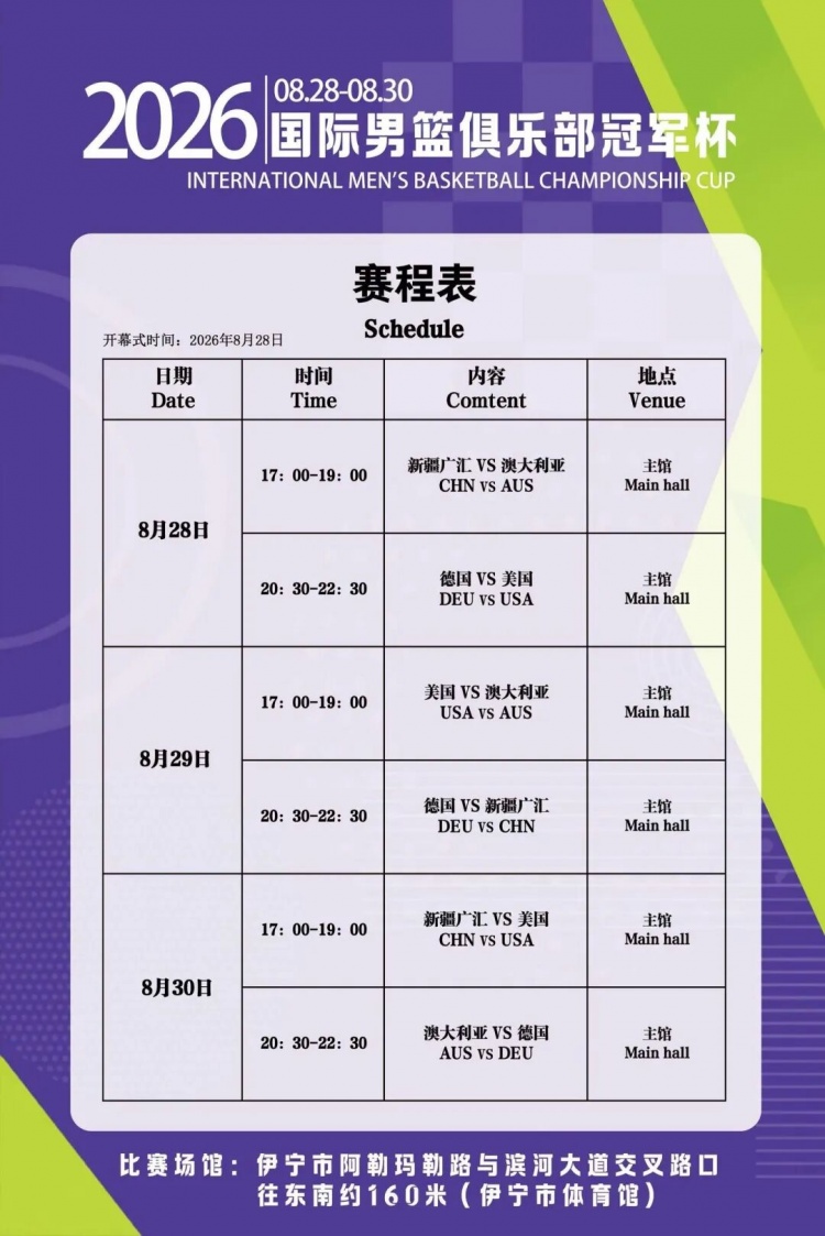 2026国际男篮俱乐部冠军杯(伊宁站)首战广汇能源加时取胜 2026国际男篮俱乐部冠军杯(伊宁站)首战广汇能源加时取胜