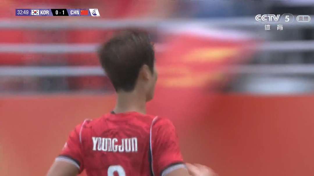 [进球视频]U23国足1-1被扳平！韩国利用角球头球破门，徐彬后场出球送角球！